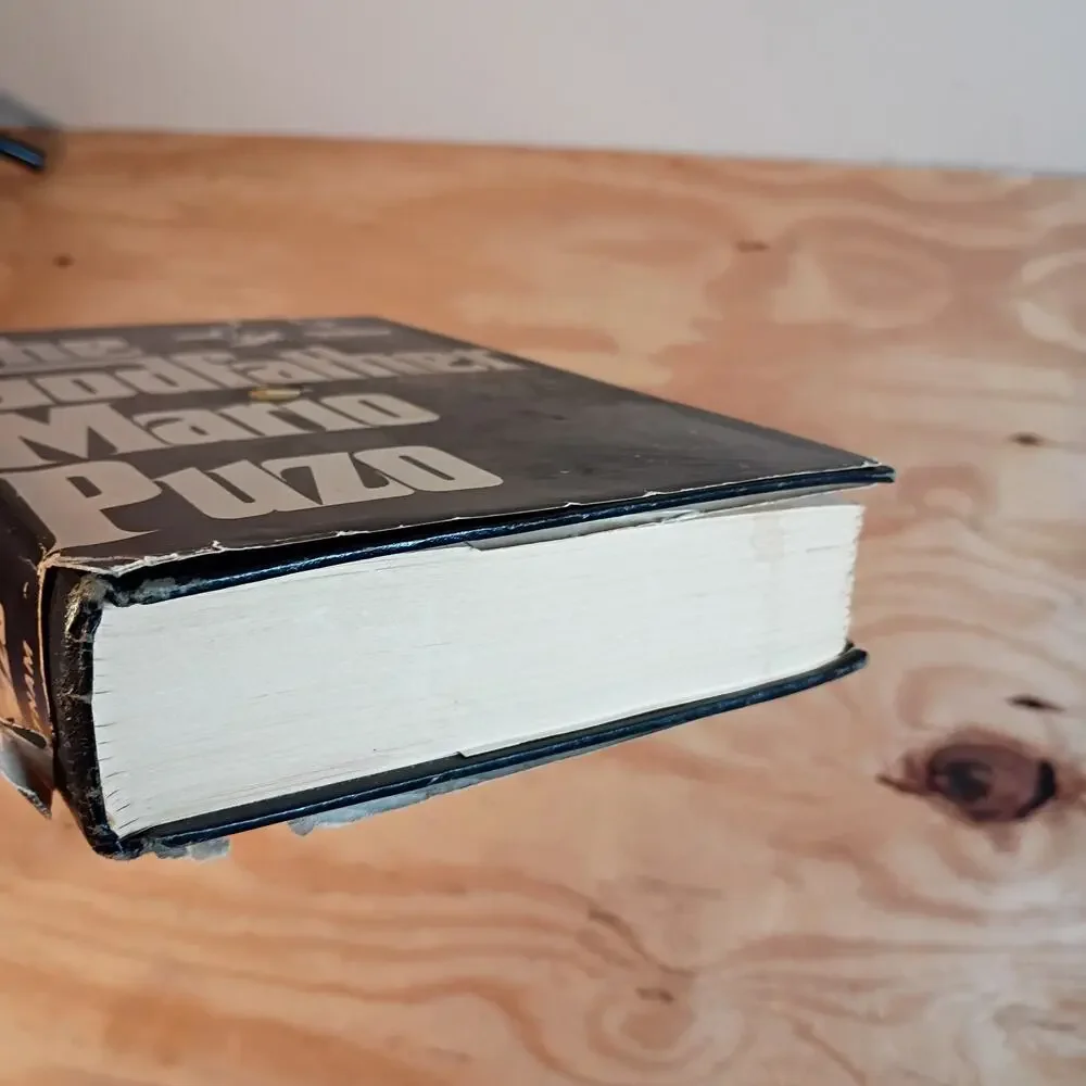 The Godfather by Mario Puzo 1969 Hardcover DJ Book Club Edition Putnam